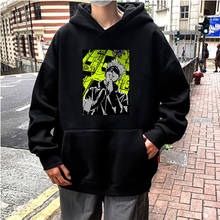 Jujutsu Kaisen Gojo Satoru Comics Print Hooded Men Warm Winter Sweatshirts Harajuku Hoodies Casual Streetwear Unisex Kpop Tops 2024 - buy cheap