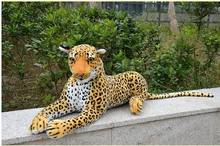 Boneco de pelúcia leopardo, brinquedo da vida real, presente de cerca de 90cm xf2935 2024 - compre barato