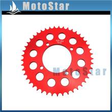 428 45 Teeth 76mm Rear Sprocket For Pit Dirt Bike Stomp Demon Atomic SSR Piranha Lifan YX Braaap Atomic Pitpro Kayo Taotao 2024 - buy cheap