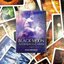 Cartas de oráculo de Astrología de Luna Negra, baraja de cartas en inglés completo, Tarots, adivinación del destino, juego de mesa de fiesta familiar, 52 2024 - compra barato