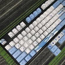 113 keys/set Antarctic Penguin Theme PBT Dye Sublimation Key Cap Mechanical Keyboard OEM Profile Keycaps 2024 - buy cheap