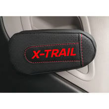 Leather Knee Pad handrail pad Interior Car Accessories For Nissan Xtrail 2024 - buy cheap