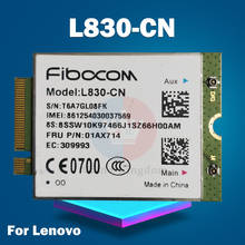 L830-CN 4G M.2 WWAN для Lenovo MIIX 510-12-ISK L830CN беспроводной WAN адаптеры для ноутбуков FRU 01AX714 2024 - купить недорого