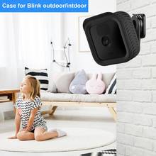 1/2/3pcs Soft Silicone Skin Cover For Blink Outdoor/intdoor Camera Case Cover Weatherproof UV-resistant Protective Cases 2024 - buy cheap