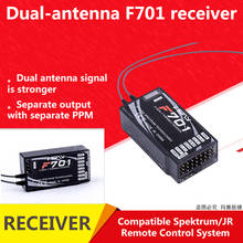 PPM  2.4GHz 7CH DSM× DSM2 Spread F701 Receiver For JR Spektrum RC Remote Control System 2024 - buy cheap