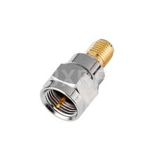 RF coaxial coax F to SMA connector F male to SMA female Jack adapter Free shipping 2024 - buy cheap