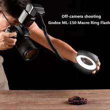 Godox ML-150 Macro Ring Flash Speedlite Guide Number 10 with 6 Lens Adapter Rings for Canon Nikon Pentax Olympus Sony cameras 2024 - buy cheap