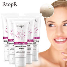 5 pçs rtopr rosto esfoliante creme clareamento hidratante reparação facial esfrega limpador acne tratamento cravo remover creme facial 2024 - compre barato