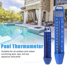 Portable Swimming Pool Thermometer Water Thermometer For Swimming Pools Spas Hot Tubs Fish Ponds piscina 2024 - buy cheap