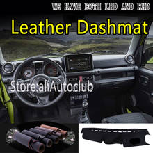For Suzuki Jimny G4 JB64W JB74W 2019 2020 2021 Leather Dashmat Dashboard Cover Dash Mat Carpet custom Car Styling  accessories 2024 - buy cheap