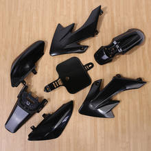 Черный пластиковый набор обтекателей для Honda CRF XR 50 CRF 125cc SSR PRO Pit Dirt Bike высокого качества для автомобиля 2024 - купить недорого