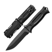 Military Tactical Fixed Blade Knife ABS Handle 12C27 Blade Outdoor Survival Hunting Combat Knives Army EDC Tool 2024 - buy cheap