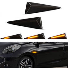 For Renault Avantime Megane CC Scenic Grand Scenic MK2 Vel Satis Wind Sequential Amber LED Side Marker Blinker Fender Lights 2024 - buy cheap