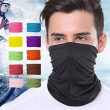 2020 Unisex Fashion Headwear Outdoor Sports Bicycle  Running Elastic Solid Color Neck Tube Riding Hair Accessories 2024 - buy cheap