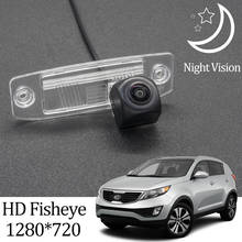 Owtosin HD Fisheye 720P Rear View Camera For KIA Sorento/Sorento R XM 2010 2011 2012 2013 2014 2015 Car Reverse Backup Monitor 2024 - buy cheap