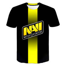 Natus Vincere T-Shirts Navi Esports Team 3D Print Streetwear Games CSGO DOTA2 Men Women Fashion T Shirt Kids Tees Tops Clothing 2024 - buy cheap