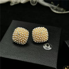 New Pearl simple fashion earrings retro Crystal Earrings temperament Earrings 2024 - buy cheap