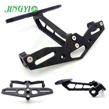 CNC Motorcycle Number Plate Holder For aprilia sxv rs 125 tuono v4 rs50 pegaso 650 rsv rs 50 rsv4 sr 150  shiver 750 2024 - buy cheap