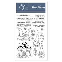 11x16CM Easter elf transparent seal clear stamps silicone seal roller stamps DIY scrapbook album / card production 2024 - buy cheap
