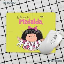Mafalda-alfombrilla de ratón antideslizante de goma Natural para el hogar y la Oficina, alfombrilla de escritorio con diseño de dibujos animados, decoración para el hogar, producto en oferta 2024 - compra barato