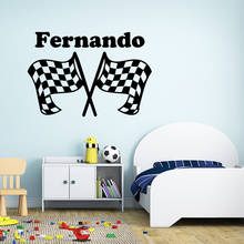 Personalized Custom Name Wall Sticker For Kids Room Decoration Accessories Vinyl Stickers Art Bedroom Decor Decals 2024 - buy cheap