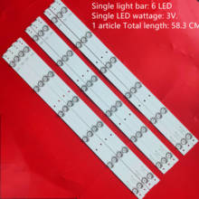 Luz de fundo led para fitas tridimensional svh550af2 6led rev02 150410 visual de lcd 2024 - compre barato