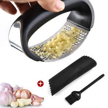 Stainless Steel Garlic Presses Grinder Peeler Household Handheld Ginger Garlic Chopper Cutter Kitchen Tools Accessories 2024 - buy cheap