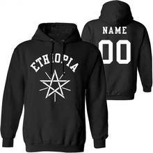 ETHIOPIA male pullover free custom made name number eth sweatshirt nation flag et logo ethiopian amharic college boy clothing 2024 - buy cheap