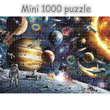 Mini Brain Puzzle Jigsaw Puzzles 1000 Pieces Wooden Assembling Adults Puzzles Toys for Children kids Games Educational Toys 2024 - buy cheap