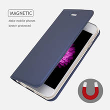 Магнитный флип-чехол для Samsung Galaxy S20 S10 S9 S8 S7 Edge Note 8 9 10 Plus 20 2024 - купить недорого