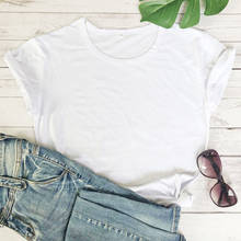 Camiseta lisa de 100% algodón para mujer, camiseta Unisex de manga corta en blanco, camiseta 3XL 2024 - compra barato