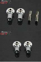 GTB racing aluminum Front Upper Arm Ball Kit +Rear  Upper Arm Ball Kit for HPI Baja 5B , KM,Rofun  Buggy & Trucks rc car parts 2024 - buy cheap