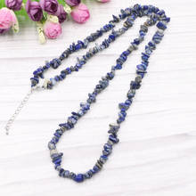 Vintage Crystal Necklace 80cm Handmade Brand New Natural Spot Stone Seed Beaded Tassel Necklaces Long Chain Vintage Jewelry B208 2024 - buy cheap