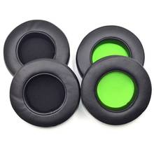 1 Pair Gaming Earphone Cushion Round foam Shape For Razer Kraken 7.1 Pro V2 2024 - buy cheap