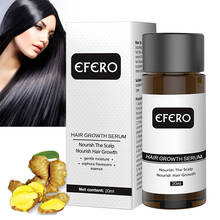 EFERO Hair Growth Serum Prevent Hair Loss Fast Growth Essence Natural Hair Growing Serum Restoration Essence Thicken Hair Care 2024 - buy cheap