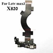 Original USB Charging Dock Port Flex cable For Letv Max 2 X820 Charger plug board with Microphone Replacement parts 2024 - buy cheap