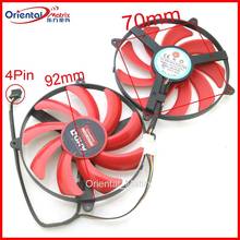 FDC10U12D9-C DC12V 0.45A VGA Fan For AMD R9 Graphics Card Cooler Cooling Fan 2024 - buy cheap