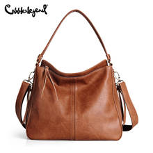 Cobbler Legend Vintage Handbags for Women Genuine Leather Shoulder Bag Female Crossbody Hobos Bag Ladies Tote 2019 Designer 2024 - buy cheap