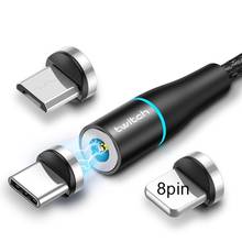 Cable magnético USB de carga rápida tipo C, cargador magnético de datos, Cable Micro USB, Cable USB para teléfono móvil 2024 - compra barato