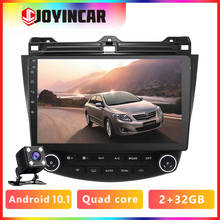 JOYINCAR-reproductor Multimedia de vídeo MP5 para Honda Accord 7, pantalla de 10,1 pulgadas, Android 10,1, navegación GPS, 2G + 32G, para Honda Accord 7 2003-2007 2024 - compra barato