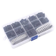 620pcs Dupont Connector 2.54mm Male Female Dupont Cable Jumper Wire Male Crimp Pins+Female Pin Terminal Connector 2024 - buy cheap