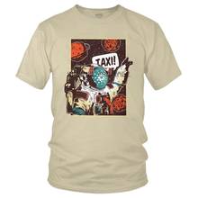 Забавные мужские футболки с изображением криптовалюты и астронавта, хлопковая футболка с коротким рукавом «такси до Луны ADA» 2024 - купить недорого