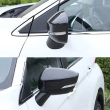 Car Side Mirror Caps Cover Car rear view Rearview Side Glass Mirror Cover Frame For Mitsubishi Eclipse Cross 2021 2018 2019 2020 2024 - buy cheap