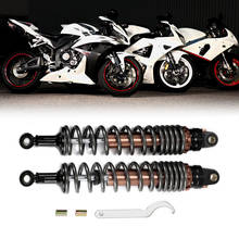 400mm 15.74" 12mm Hole Titanium Motorcycle Off-Road Moto Mountain Dirt Bike Rear Front Shock Absorber Suspension Protector D15 2024 - buy cheap