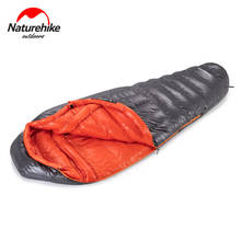 Naturehike New Sleeping Bag 90% Filled Goose Down Mummy Thicken Windproof Warm Winter Down Sleeping Bag Ultralight 800FP 2024 - buy cheap