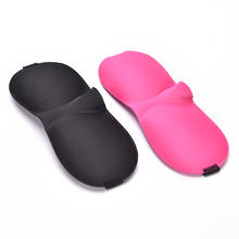 3D 1Pc Soft Women Men Portable Blindfold Travel Eyepatch Sleep Mask Natural Sleeping Eye Mask Eyeshade Cover Shade Eye Patch 2024 - buy cheap