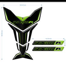 Pegatinas para Kawasaki Ninja ZX-10R ZX10R ZX 10R, almohadilla de tanque, Tankpads, emblema de rodilla de Gas, insignia, Logo, Kit de calcomanías, accesorios 2019 2020 2024 - compra barato