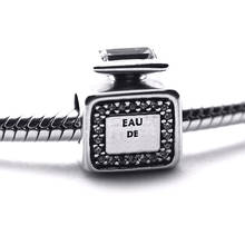 Fit Pandora Bracelets 925 Original Signature Scent Charm Sterling Silver Charms Beads for DIY Making Women Jewelry Berloques 2024 - buy cheap