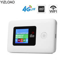 YIZLOAO 4G Router Mini Router 3G 4G Lte Broadband Pocket wi fi Hotspot Car Mifi With Modem 4G Wifi Sim Card 2024 - buy cheap