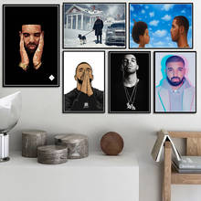New Drake Hip Hop Rap Music Album Rapper Star Room Living Sofa Wall Art Home Decor Picture Quality Canvas Painting Poster 2024 - buy cheap